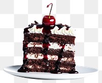 PNG Dessert cream fruit cake