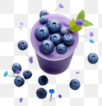 PNG Blueberry fruit plant food.