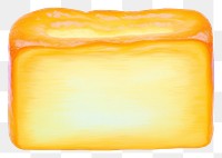 PNG  Surrealistic painting of french toast food white background rectangle.