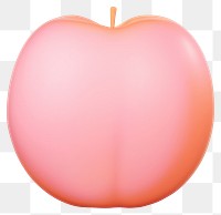 PNG  Surrealistic painting of peach balloon apple plant.