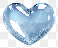 PNG Heart with glitter gemstone jewelry diamond