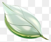 PNG Simple leaf plant white background fragility.
