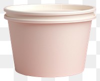 PNG Food packaging mockup bowl cup disposable.