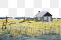 PNG Minimal summer beach landscape architecture building outdoors.