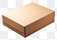 PNG  Mailing box packaging mockup cardboard carton white background.
