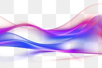PNG Neon light wave on a black background purple backgrounds pattern. AI generated Image by rawpixel.