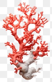 PNG  Coral representation underwater creativity. AI generated Image by rawpixel.