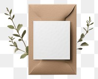 PNG  Packaging mockup paper simplicity letterbox.