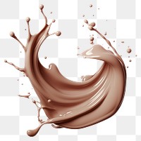 PNG Chocolate milk splash refreshment splattered simplicity.