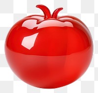 PNG Tomato shape toy apple fruit plant.