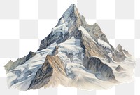 PNG Switzerland mountain scape drawing nature snow. 