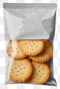 PNG Paper bag packaging dessert cookie bread.