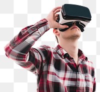 PNG  Virtual reality headset adult photo man.