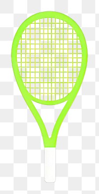 PNG  Tennis racket and tennis ball icon sports green competition.