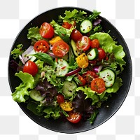 PNG  Healthy salad food plate mozzarella