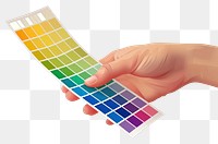 PNG  Color palette guide hand technology laboratory.
