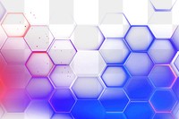 PNG  Hexagon background backgrounds honeycomb abstract.