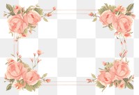 PNG  Rose backgrounds pattern flower. AI generated Image by rawpixel.