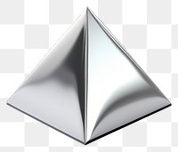 PNG Triangle Chrome material triangle white background electronics.