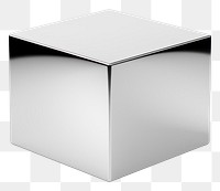 PNG Square Chrome material white white background simplicity.