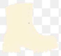 PNG  Boots icon footwear shoe clothing.
