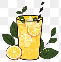 PNG Lemonade drink fruit juice.