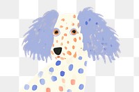 PNG  Dog background backgrounds pattern animal.