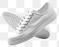 PNG  White sneakers white footwear shoe.