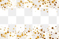 PNG Confetti border frame backgrounds pattern paper. AI generated Image by rawpixel.