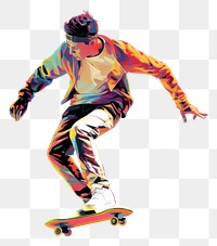 PNG Skateboarder skateboard skateboarder adult.