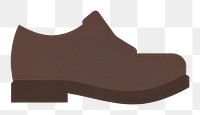 PNG  Men shoes icon footwear brown clothing.