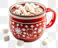 PNG  Hot chocolate drink mug confectionery.