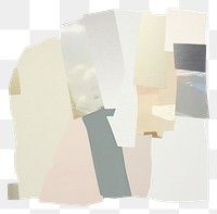 PNG  Holographic paper collage element backgrounds abstract white background.