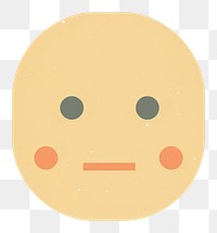 PNG  Shy face emoji anthropomorphic confectionery emoticon. AI generated Image by rawpixel.