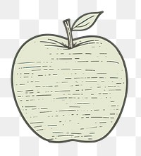 PNG Apple plant food cartoon.
