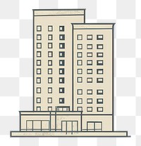 PNG Architecture building diagram city.