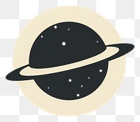 PNG Saturn icon astronomy shape space.