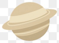 PNG Saturn icon shape space astronomy.