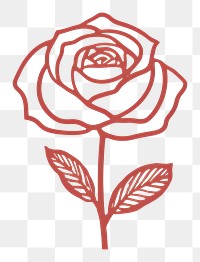 PNG Pattern flower plant rose.