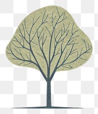 PNG Drawing sketch plant tree.