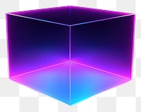 PNG Cube shape background abstract light neon.