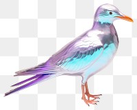 PNG Seagull iridescent animal bird beak.