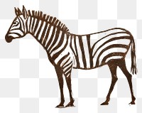 PNG Paleolithic cave art painting style of Zebra zebra wildlife ancient.
