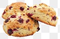 PNG Cranberry Orange Scone cranberry dessert scone.