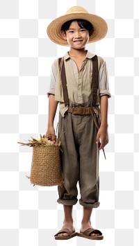PNG Farmer accessories costume scarecrow. AI generated Image by rawpixel.