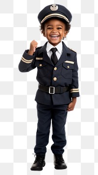 PNG Airline Pilot accessories officer child. AI generated Image by rawpixel.