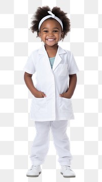 PNG Nurse child white kid. AI generated Image by rawpixel.