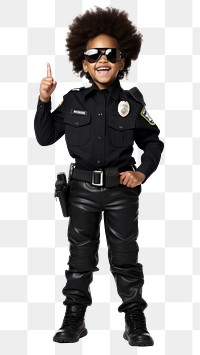 PNG Police accessories costume black. AI generated Image by rawpixel.