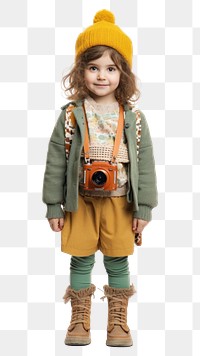 PNG Photographer costume footwear child. AI generated Image by rawpixel.