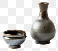 PNG Sake porcelain pottery vase.